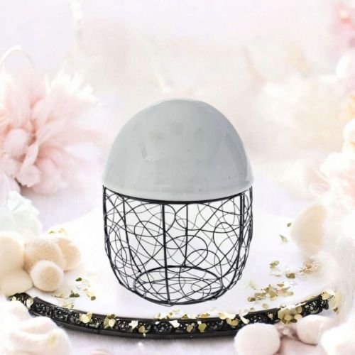 ДЕКОРАТИВНА КУПА ЯЙЦЕ С КАПАК