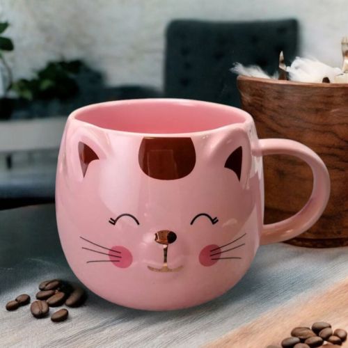 КОМПЛЕКТ 4 броя ЧАШИ КОТЕ - КОТЕШКИ УСМИВКИ