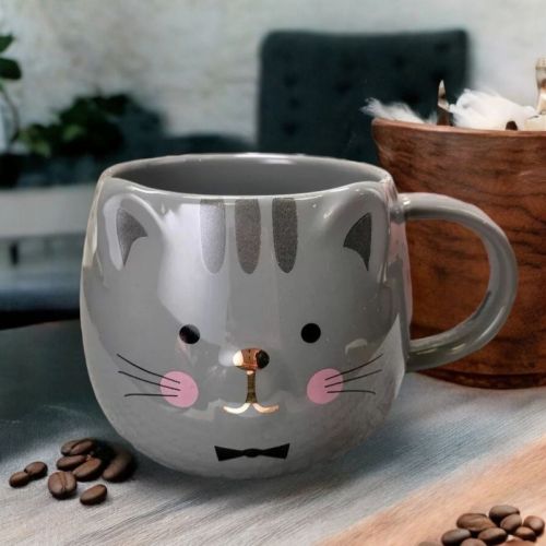 КОМПЛЕКТ 4 броя ЧАШИ КОТЕ - КОТЕШКИ УСМИВКИ