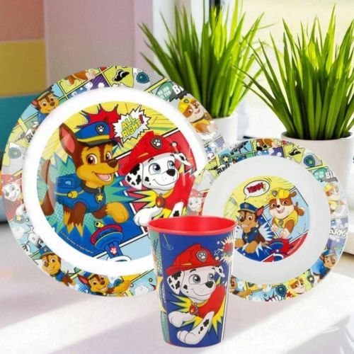 PAW PATROL COMIC MICRO комплект за хранене 3 части