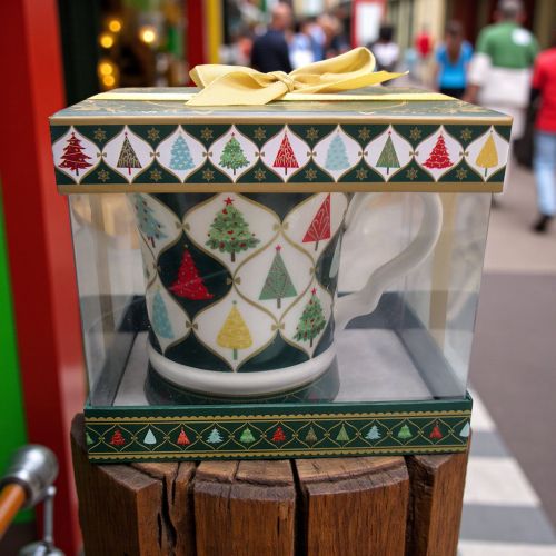 КОЛЕДНА ЧАША В ПОДАРЪЧНА КУТИЯ - ЕЛХА В ЧУДНА ПРЕМЯНА