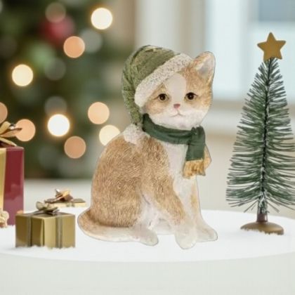 ФИГУРА КОТЕ - ДОМАШНИ ЛЮБИМЦИ ПРАЗНУВАТ КОЛЕДА