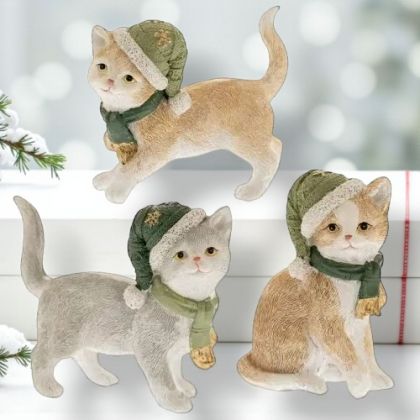 ФИГУРА КОТЕ - ДОМАШНИ ЛЮБИМЦИ ПРАЗНУВАТ КОЛЕДА