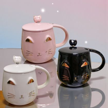 ЧАША С КАПАЧЕ И ЛЪЖИЧКА  - ГАЛЬОВЕН ЛЮБИМЕЦ