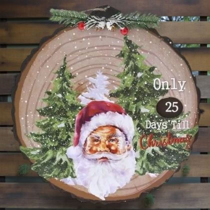 КОЛЕДНА ДЕКОРАЦИЯ КАЛЕНДАР -КРАСОТАТА НА ДЪРВОТО