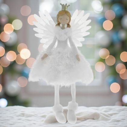 СВЕТЕЩА ФЕЯ - АНГЕЛ С ВИСЯЩИ КРАЧЕТА