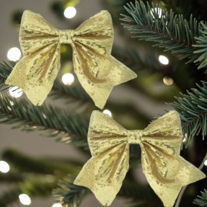 КОМПЛЕКТ 2 БРОЯ  ПАНДЕЛКИ С ПАЙЕТИ - УКРАСА ЗА ДОМА