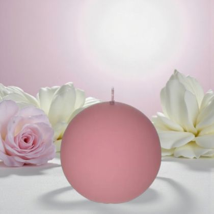 Свещ парафинова - розово/лилава