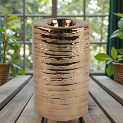 Свещник медно-златист