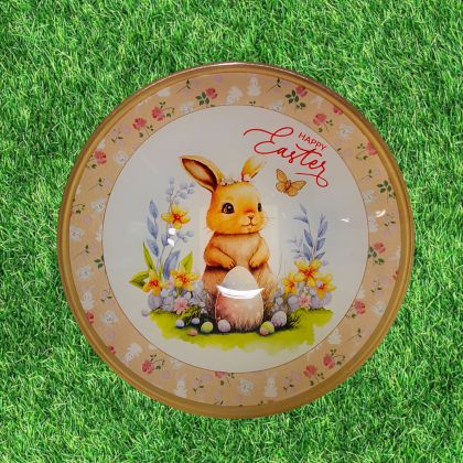 ВЕЛИКДЕНСКА СТЪКЛЕНА КУПА 15см - ПЪСТЪР ВЕЛИКДЕН