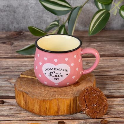 КОМПЛЕКТ ОТ 6 броя ПОРЦЕЛАНОВО КАНЧЕ  140мл - ОТНОВО НА СЕЛО