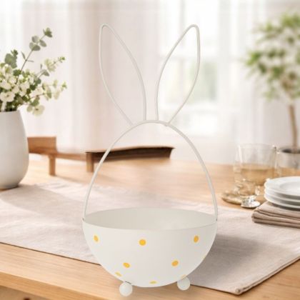 МЕТАЛНА КОШНИЧКА ЗАЕШКИ УШИ - ПРИЯТЕЛ НА ПОЛЯНАТА