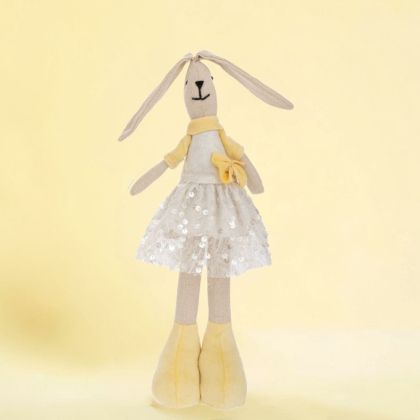 ТЕКСТИЛНА ФИГУРКА ЗАЙЧЕ / избор от 2 варианта / - НЕЖНИ УСМИВКИ