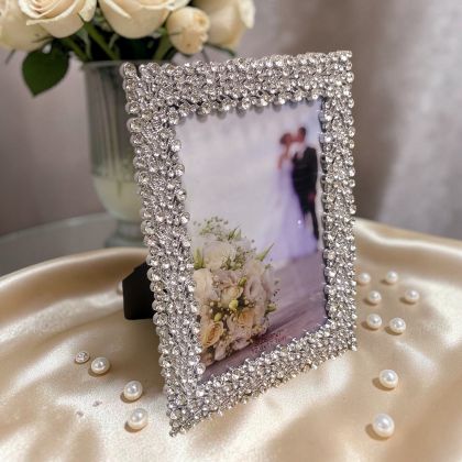 СВАТБЕНА РАМКА С КАМЪНИ - НЕЗАБРАВИМИЯТ ДЕН