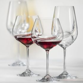 Комплект 2 чаши за червено вино 570 мл Chrystalex Turbolence