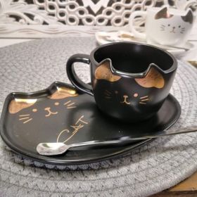 КОМПЛЕКТ ЧАША+ЧИНИЙКА+ЛЪЖИЦА - КОТЕШКИ УСМИВКИ