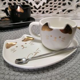 КОМПЛЕКТ ЧАША+ЧИНИЙКА+ЛЪЖИЦА - КОТЕШКИ УСМИВКИ