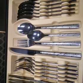 ПРИБОРИ ЗА ХРАНЕНЕ КОМПЛЕКТ ОТ 24 ЧАСТИ - СТИЛ И ВКУС