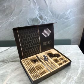 ПРИБОРИ ЗА ХРАНЕНЕ КОМПЛЕКТ ОТ 24 ЧАСТИ - СТИЛ И ВКУС