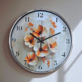СТЕНЕН ЧАСОВНИК 30см - УСМИХНАТИ ЦВЕТЯ