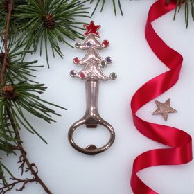 ОТВАРАЧКА ЗА БУТИЛКА С КОЛЕДЕН ОРНАМЕНТ / различни видове/ - ПРАЗНИЧНА АЗДРАВИЦА