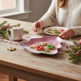 КОЛЕДНА МЕТАЛНА ЧИНИЯ ЕЛХИЧКА С ДЕКОР - ВКУСОТИИ В ЧИНИЯ