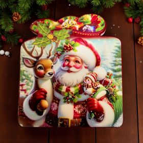 КОМПЛЕКТ ОТ 6 броя КОЛЕДНИ ПОДЛОЖКИ ЗА ЧАШИ - ИЗНЕНАДА В КУТТИЯ