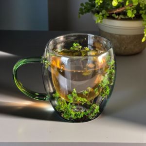 ТЕРМО ЧАША С ДВОЙНИ СТЕНИ - ПРИРОДА В АКВАРИУМ