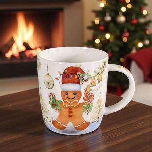 КОЛЕДНА ЧАША В ОПАКОВКА КЪЩИЧКА  - СЛАДОСТ В ПРАЗНИЧНИТЕ ДНИ