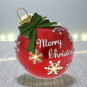 СВЕТЕЩА КОЛЕДНА ТОПКА  - СВЕТЛИНА У ДОМА