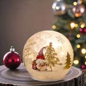 СВЕТЕЩА КОЛЕДНА ТОПКА - МАГИЯ В ПРАЗНИЧНАТА НОЩ