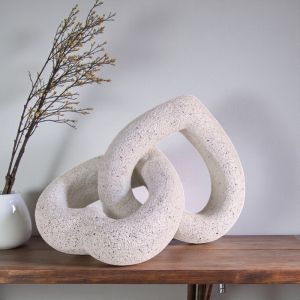 ФИГУРА ПРЕПЛЕТЕНИ СЪРЦА - ЛЮБОВНИ ОКОВИ ЗА ВЕЧНОСТ