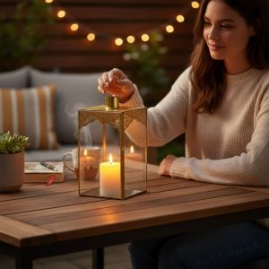 ФЕНЕР ПРОТИВ ВЯТЪР - СВЕТЛИНА В НОЩТА