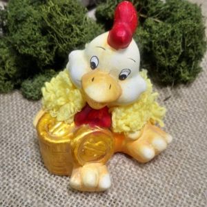 КЕРАМИЧНА ФИГУРКА ПЕТЛЕ - ЗАБАВЕН СПЕСТОВНИК