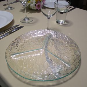 СТЪКЛЕН КРЪГЪЛ ОРДЬОВЪР - РЕЛЕФ И ПРОЗРАЧНОСТ