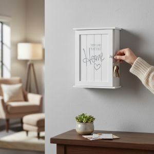 КУТИЯ ЗА КЛЮЧОВЕ - ДОМЪТ Е УСЕЩАНЕ