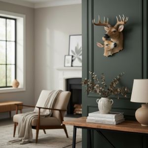 СТЕННА ДЕКОРАЦИЯ ЕЛЕНСКИ ГЛАВИ  - БЛАГОРОДСТВО И ЧЕСТ