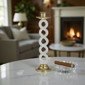 КОМПЛЕКТ ОТ 2броя СВЕЩНИЦИ - КОРАБНИ ВЪЖЕТА