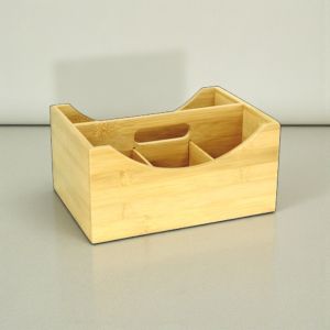 БАМБУКОВА КОШНИЦА ЗА ОЛИВЕРНИЦИ И САЛФЕТКИ - ПРИРОДА У ДОМА