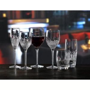 КРИСТАЛНИ ЧАШИ ЗА ВИНО 6 броя 450 мл - КРИСТАЛНИ РЕЛЕФИ 