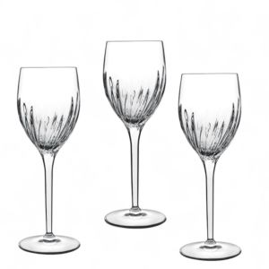 КРИСТАЛНИ ЧАШИ ЗА ВИНО 6 броя 450 мл - КРИСТАЛНИ РЕЛЕФИ 