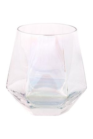 СЕТ ЗА УИСКИ 7 ЧАСТИ С НАКЛОНЕНИ ЧАШИ /гарафа+6 чаши/ - ХАМЕЛЕОНОВИ НЮАНСИ