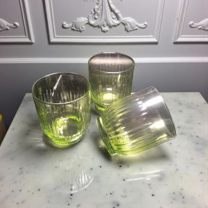 КОМПЛЕКТ ЧАШИ ЗА АЛКОХОЛ 6 броя - ПЪСТРА ДЪГА