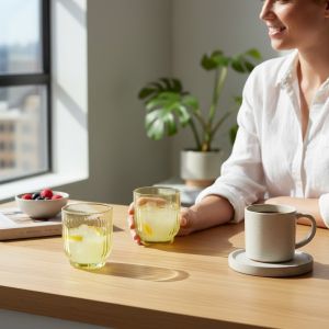 КОМПЛЕКТ ЧАШИ ЗА АЛКОХОЛ 6броя - ПЪСТРА ДЪГА