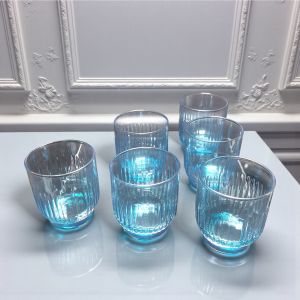 КОМПЛЕКТ ЧАШИ ЗА АЛКОХОЛ 6броя - ПЪСТРА ДЪГА