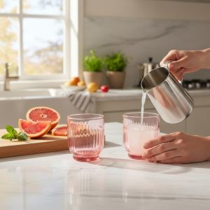 КОМПЛЕКТ ЧАШИ ЗА АЛКОХОЛ 6 броя - ПЪСТРА ДЪГА