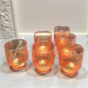 КОМПЛЕКТ ЧАШИ ЗА АЛКОХОЛ 6 броя - ПЪСТРА ДЪГА