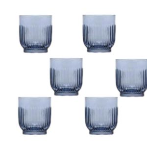 КОМПЛЕКТ ЧАШИ ЗА АЛКОХОЛ 6броя - ПЪСТРА ДЪГА