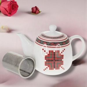 ПОРЦЕЛАНОВ ЧАЙНИК - БЪЛГАРСКА ШЕВИЦА