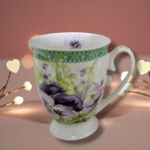 КОМПЛЕКТ ОТ 2 броя ЧАШИ - ПРОЛЕТНИ ТЕМЕНУГИ